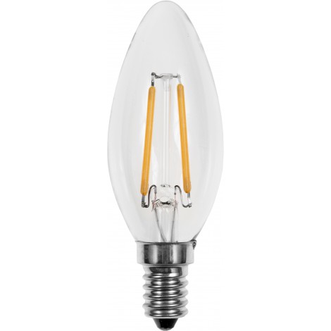Marine SPL Led Filament 023841502 Kaarslamp 1.5Watt E14 2500K 150Lm Dimbaar 35X100Mm