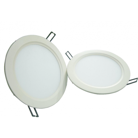 Led Bmc Downlight 8W 480Lm 3000K Gatmaat 120mm afm.32x138mm Incl Driver Wit niet dimbaar