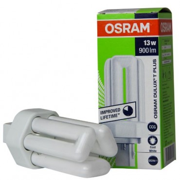 Osram Compact Fluor DuluxT 13W 8400 4000K 2-Pins Gx24D-1