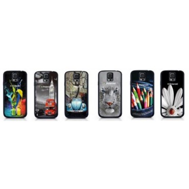Polaroid Samsung Hoes 22301 Galaxy S5 3D 6 Stuks Assortie